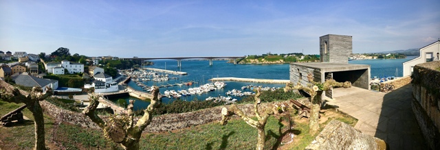Panorámica del puerto de Ribadeo