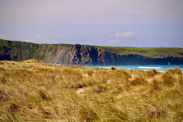 Dunas en la playa de Xagó