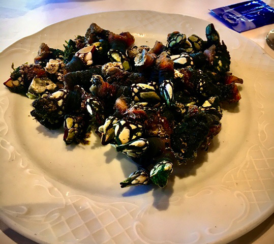 Percebes de la desembocadura de la ría del Eo