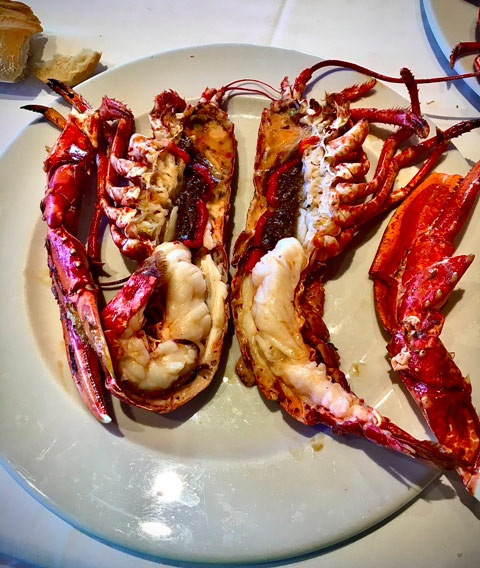 Bugre o bogavante del entorno de la ría del Eo