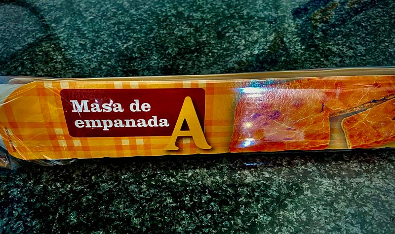 masa de hojaldre para empanada de bocarte