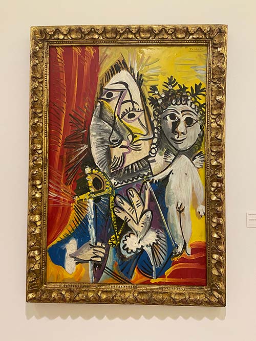 Obra de Picasso en el museo de bellas artes de Asturias