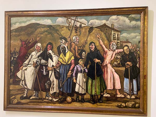 Obra de José Gutiérrez Solana en el museo de bellas artes de Asturias