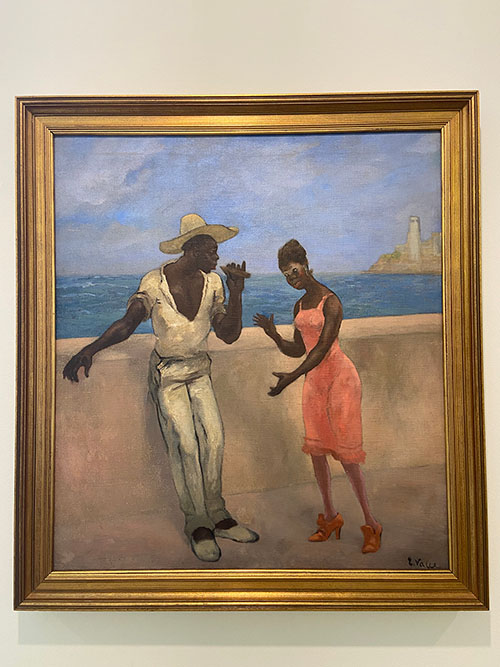 Obra de Evaristo Valle en el museo de bellas artes de Asturias
