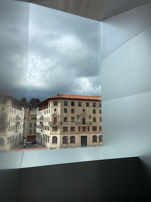 Interior de una de las salas en la zona nueva del museo de bellas artes de asturias