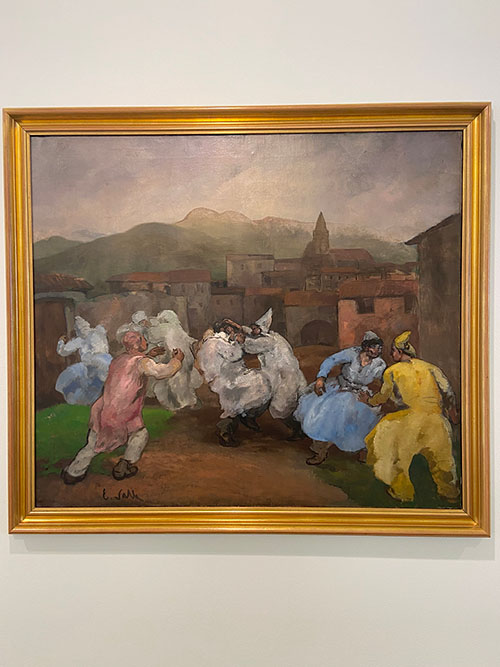 Obra de Evaristo Valle en el museo de bellas artes de Asturias