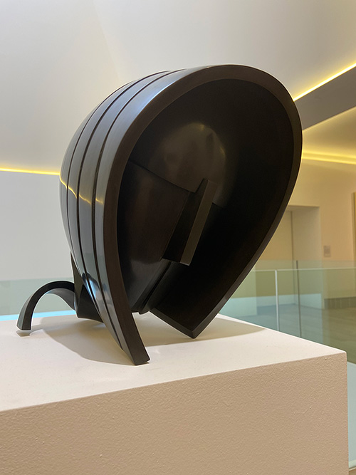 Esculturas en el museo de bellas artes de Asturias