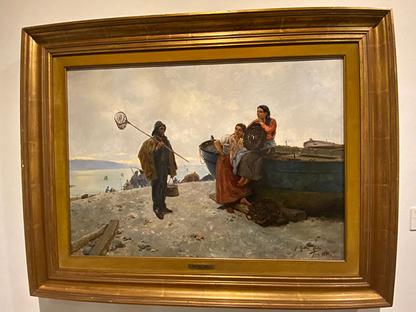 Obra de Juan Martínez Abades en el museo de bellas artes de Asturias