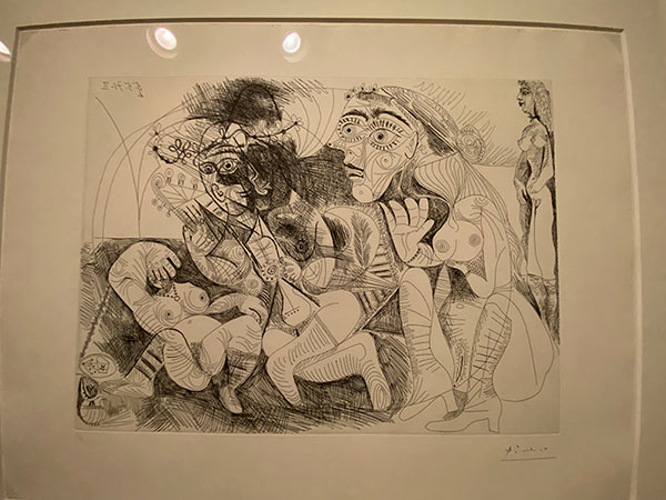 Obra de Pablo Picasso en el museo de bellas artes de Asturias