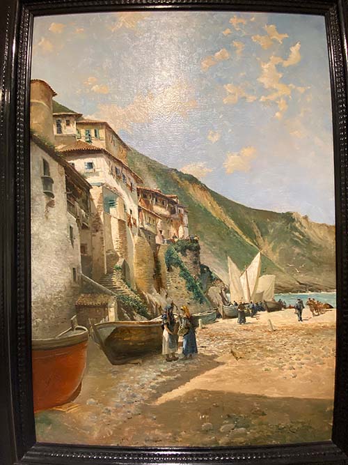 Obra de Tomás Campuzano y Aguirre en el museo de bellas artes de Asturias