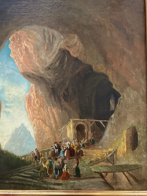 Obra de Genaro Pérez Villaamil en el museo de bellas artes de Asturias