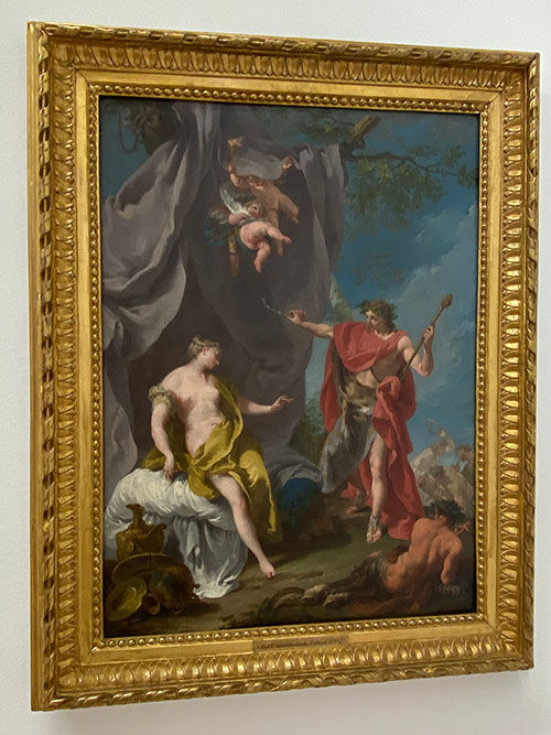 Obra de Giovanni Battista Pittoni en el museo de bellas artes de Asturias