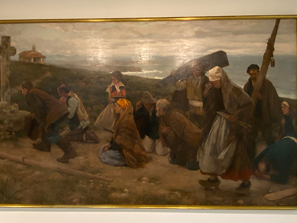 Obra de Ventura Álvarez Sala en el museo de bellas artes de Asturias