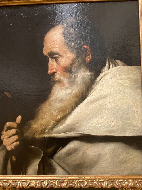Obra de José de Ribera en el museo de bellas artes de Asturias