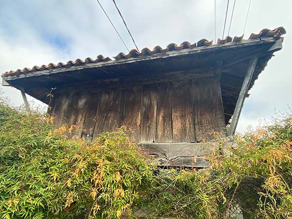 Hórreo, construcción típica asturiana para almacenar productos del campo