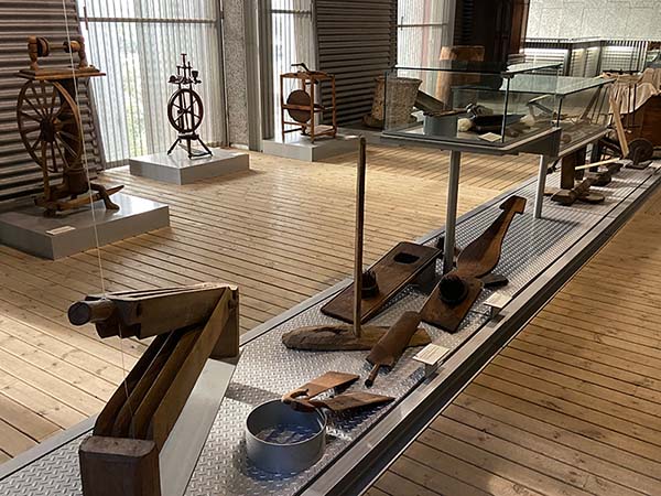 Exposición "los asturianos en la cocina" en el museo del pueblo de Asturias en Gijón