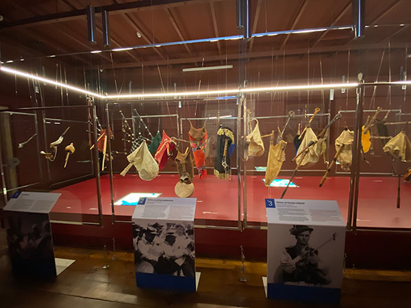 Casa de los González de la Vega, museo de la gaita, en el museo del pueblo de Asturias en Gijón
