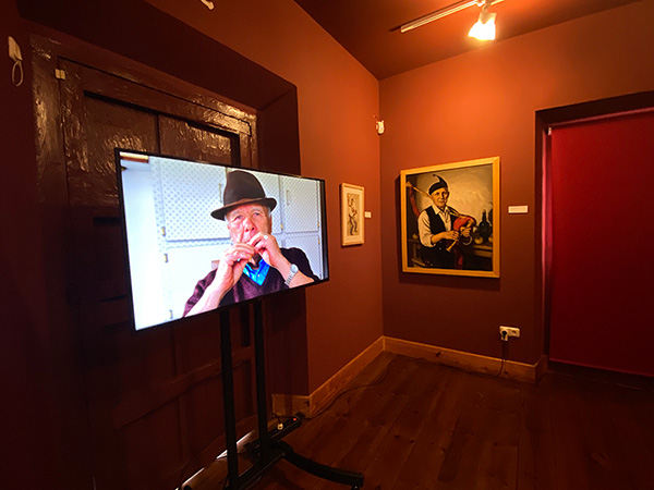 Casa de los González de la Vega, museo de la gaita, en el museo del pueblo de Asturias en Gijón