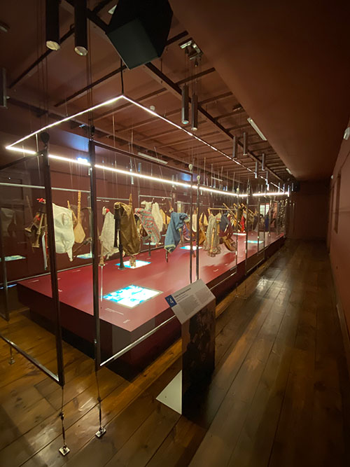 Casa de los González de la Vega, museo de la gaita, en el museo del pueblo de Asturias en Gijón