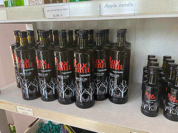 Productos vinculados con la sidra y procedentes de la manzana