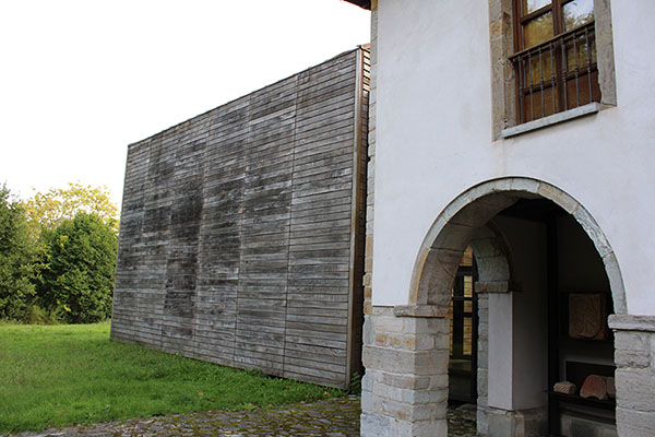 Casa de los Valdés en el museo del pueblo de Asturias en Gijón
