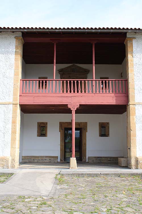 Casa de los González de la Vega en el museo del pueblo de Asturias en Gijón