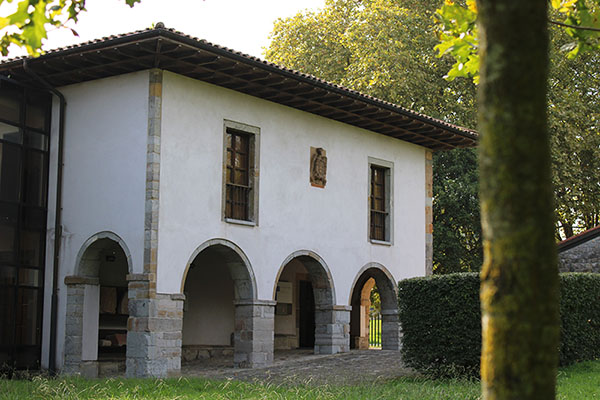 Casa de los Valdés en el museo del pueblo de Asturias en Gijón