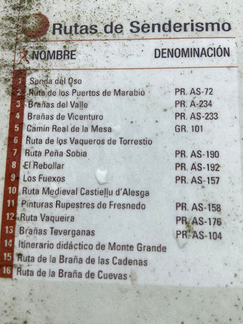 Rutas de senderismo en el entorno de Teverga