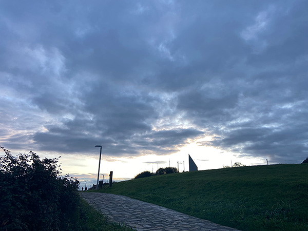 Senda litoral, zona del mirador de Peñarrubia en Gijón