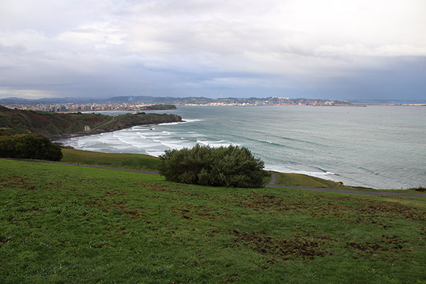 Parque del cabo San Lorenzo en Gijón