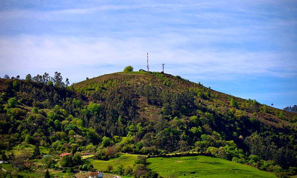 Pico el Sol en las afueras de Gijón