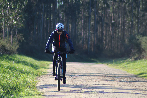 Mountain bike en monte Areo