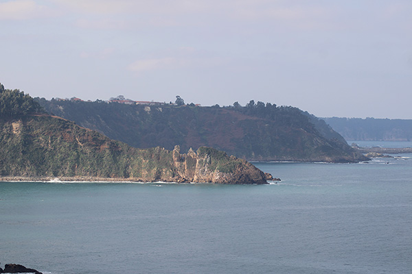 Punta del Campón en la senda de los Miradores en Asturias
