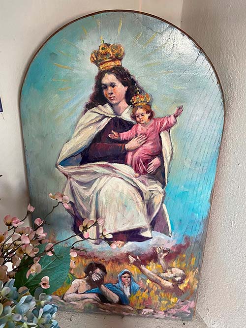 Capilla de almas en pena o ánimas de Breceña en Villaviciosa de Asturias