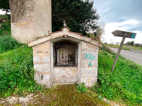 Capilla de ánimas de Sietes en Villaviciosa de Asturias
