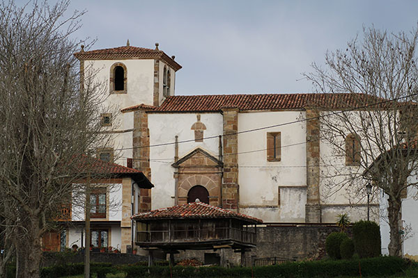 Iglesia renacentista de Sietes en Villaviciosa de Asturias, dedicada a San Emeterio