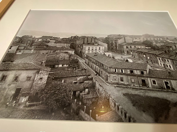 Imagen de época (hacia 1900) de la zona de capua en donde se situaba la ciudadela de Celestino Solar