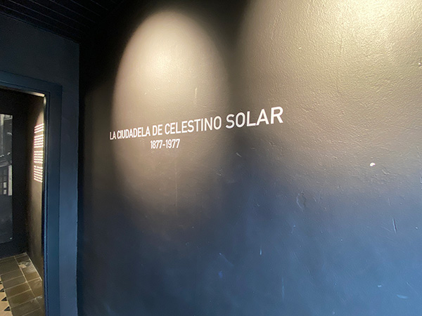 Exposición permanente en la ciudadela de Celestino Solar en Gijón