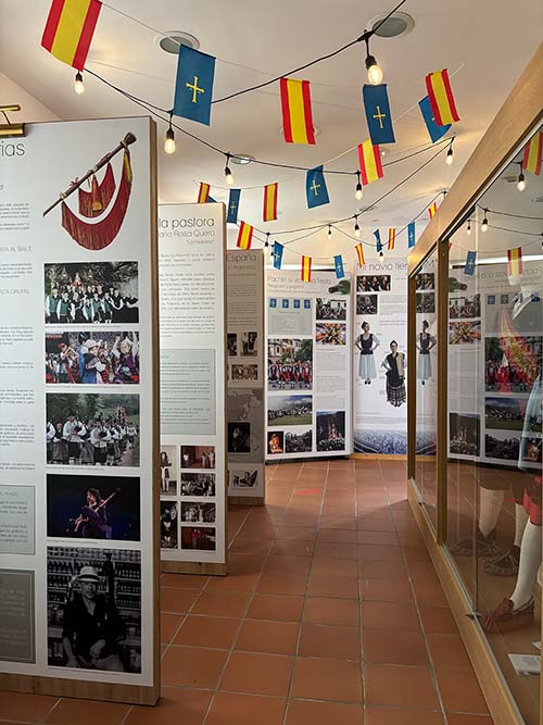 Exposiciones en la casa Riera en Cangas de Onís en Asturias