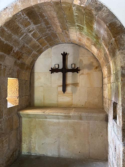 Ermita de Santa Cruz en Cangas de Onís en Asturias