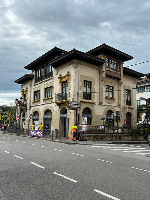 Imagen tomada en Cangas de Onís en Asturias