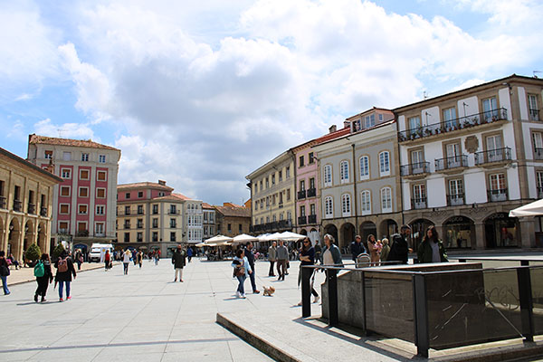 Plaza de España en Avilés