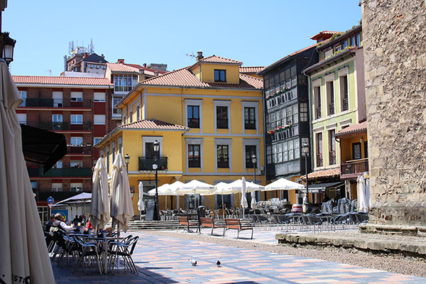 Plaza del Carbayo en Avilés