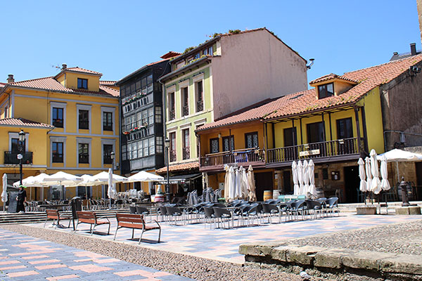 Plaza del Carbayo en Avilés