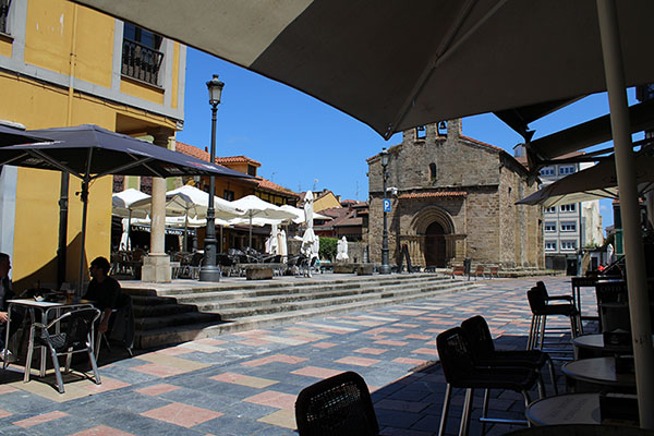 Plaza del Carbayo en Avilés