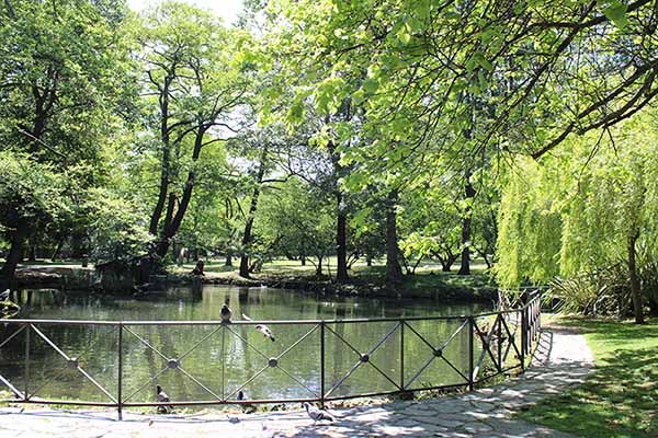 Imagen del parque de Ferrera en Avilés