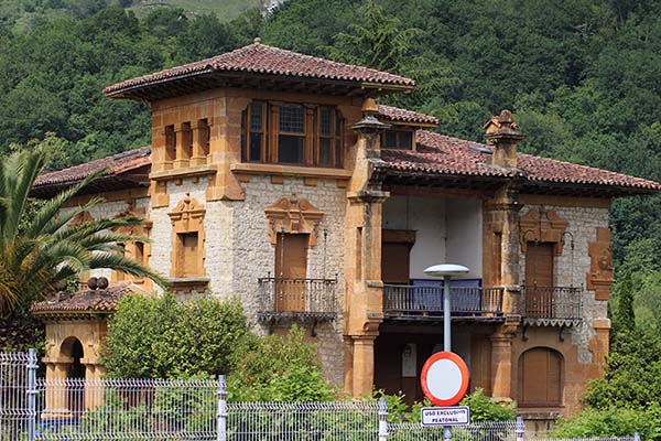 Imagen tomada en Cangas de Onís en Asturias