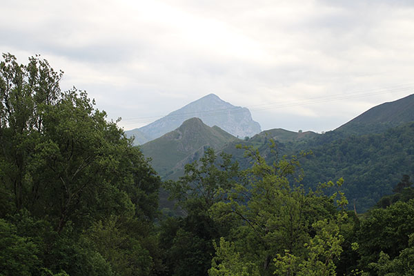 Imagen tomada en Cangas de Onís en Asturias