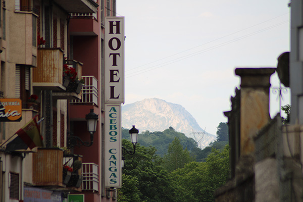 Infraestructura hotelera en Cangas de Onís en Asturias