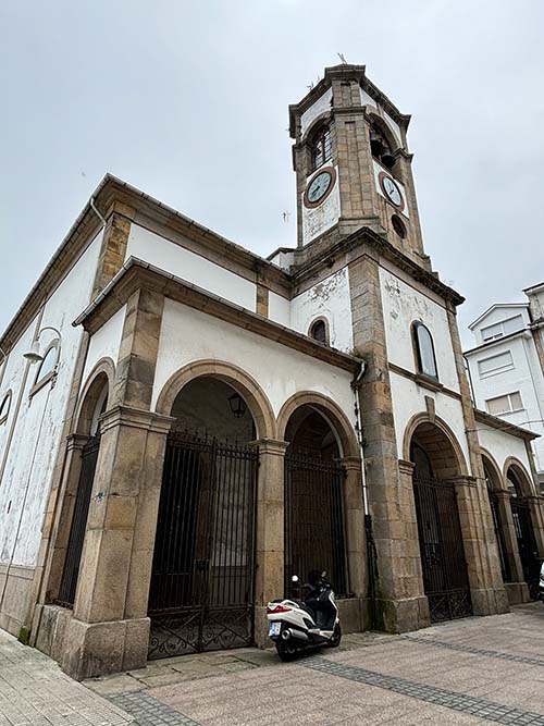 Iglesia de Luarca en Asturias